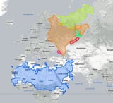 Russia &amp; India Sizes