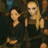 Haerin meets Anya 