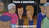 Beavis&#039; question