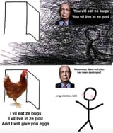 Egregores (Chicken &amp; Egg Metaphor)