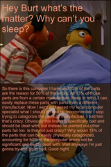 Bert&#039;s faulty computer