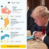 Trump Amazon shopping