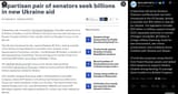 A bipartisan bill led by Senators Shaheen and Murkowski has been introduced in the US Senate, aiming to provide over $50 billion in new aid 01-08-2025
