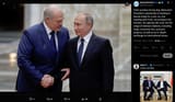 Putin receives his lap dog. Belarusian President Lukashenko is heading to Russia today for a one-on-one meeting with Putin 01-08-2025 Kremlin
