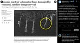 A tsunami in Kamchatka has damaged a pier at Russia’s Rybachiy nuclear submarine base, which houses much of the Pacific Fleet’s submarine force 01-08-2025 Telegraph