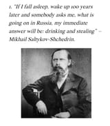 russians drink and steal quote