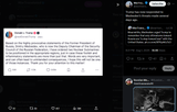 Trump has now responded to Medvedev’s threats made several days ago. 01-08-2025