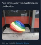 anti homeless gay rock