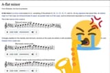 A flat minor