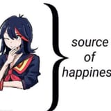 ryuko source of happiness tomboy anime girl