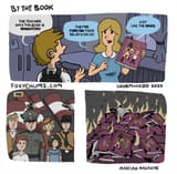 Martian book burning just like the knot seas