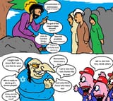 Jesus-on-jews-synagogue-of-satan-Jewish-lies