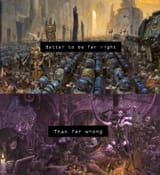 Better to be far right than far wrong