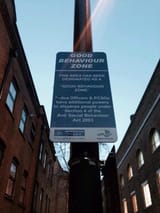 Good behaviour zone