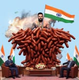 india jeet sausage map