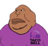 Soyjak Meximutt Beanermutt beaner mutt Mexican Mexico Taco Bell Latinx Braptinx purple shirt fat shitskin