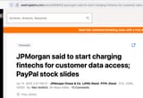 JPM charging paypal