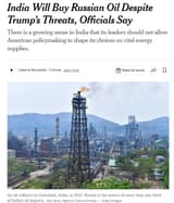 INDIA DEFIES TRUMP