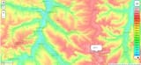 chasov yar topographical map, chink truck OP