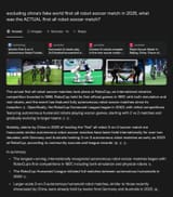 world&#039;s first all robot soccer match