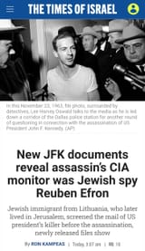 israel jfk