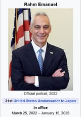 Rahm Emanuel wikipedia portrait