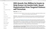 DHS awards manipulation money for neo-rab supremacists to corrupt America with