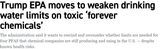 Screenshot 2025-08-02 at 20-37-34 Trump EPA to weaken drinking water limits on toxic ‘forever chemicals’ - POLITICO