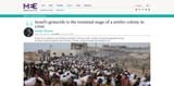 Israel&#039;s genocide is the terminal stage of a settler-colony in crisis Middle East Eye
