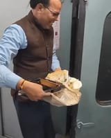 throw it out the train