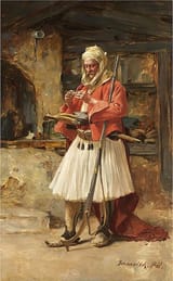 albanian soldier in Cairo