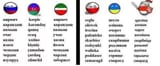 russian not slavic - east slavic languages