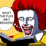 ronald mcdonald looking at gay porn