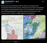 Russian forces recently launched an attack on Kamyansk and Stepnohirsk. After initial success, Ukrainian forces have now regained the initiative 02-08-2025
