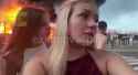 Locals appear to be filming TikToks in front of the burning oil refinery in Sochi. 03-08-2025 HD RUSSIAN WHORES_thumb.jpg
