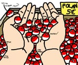 a handful of polans