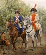 José Ferré-Clauzel (Tolouse 1961-) Road to Bailén - oil on canvas 2017 [future victory against the French, 1808]