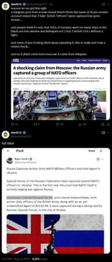 david NATO COL caughted