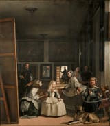 Diego Rodríguez de Silva y Velázquez (Seville 1599-1660 Madrid) The ladies-in-waiting (Las meninas) - oil on canvas 1656a