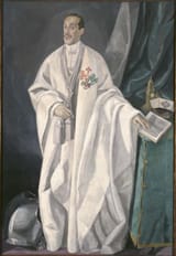 Daniel Vázquez Díaz (Nerva, Pr. of Huelva 1882-1969 Madrid) King Alphonse XIII - oil on canvas 1931