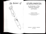 science of explosives