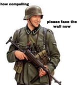 face the wall