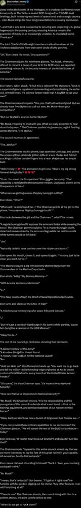 Screenshot 2025-08-03 at 21-25-17 Storyteller Lemmy on X @Pirat_Nation Deep within the bowels of the Pentagon in a shadowy conference room known only as The Tank—a sealed SCIF designed for TS_SAP-level briefings bu[...]