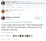 nick catboys and mcdonalds