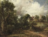 John Constable (East Bergholt, Suffolk, England, Kingdom of Great Britain 1776-1837 London, England, U.K.) The Glebe Farm - Oil on canvas 1827-min