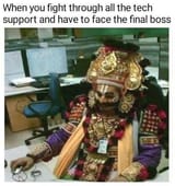 Tech Support Final Boss