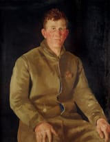 Randall Davey (East Orange, New Jersey, U.S.A 1887-1964 Baker, California, U.S.A.) The Ranger - Oil on canvas c.1924