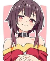 megumin smug