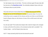 Flash Flooding at Qumran Caves Known about for two centuries faked DSS cannot survive that much moisture damage