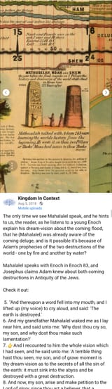 adam&#039;s prophecy of two destructions of the world 